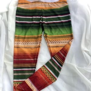 OBO 💥Colorful polyester medium society 6 leggings